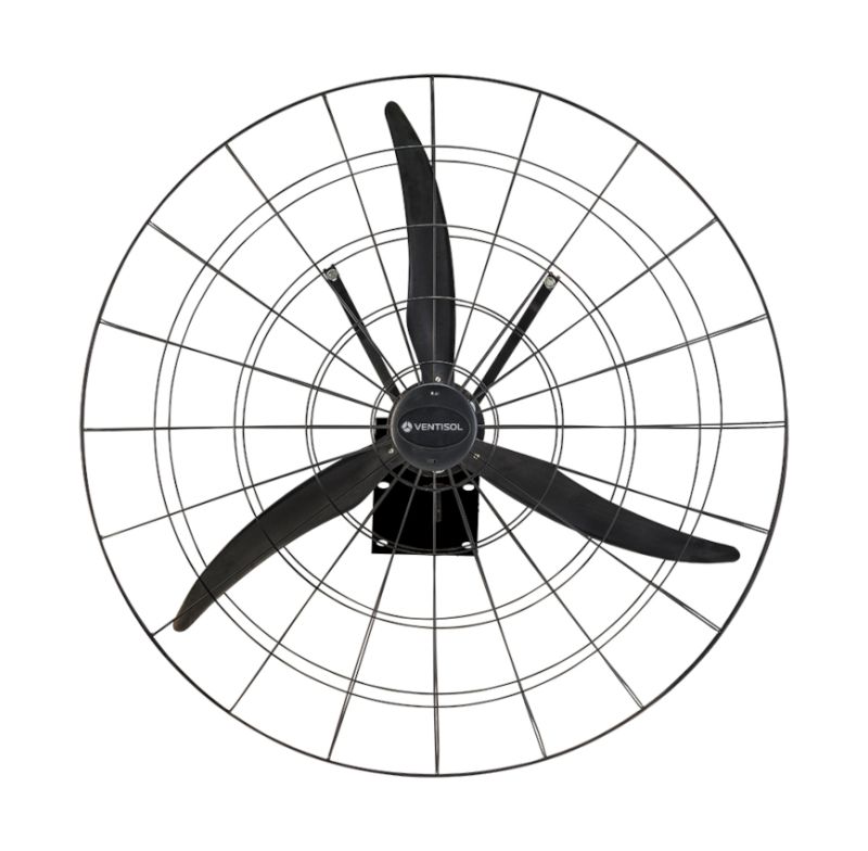 Ventilador Parede 1metro Vp1m2 220v 1-2cv Preto