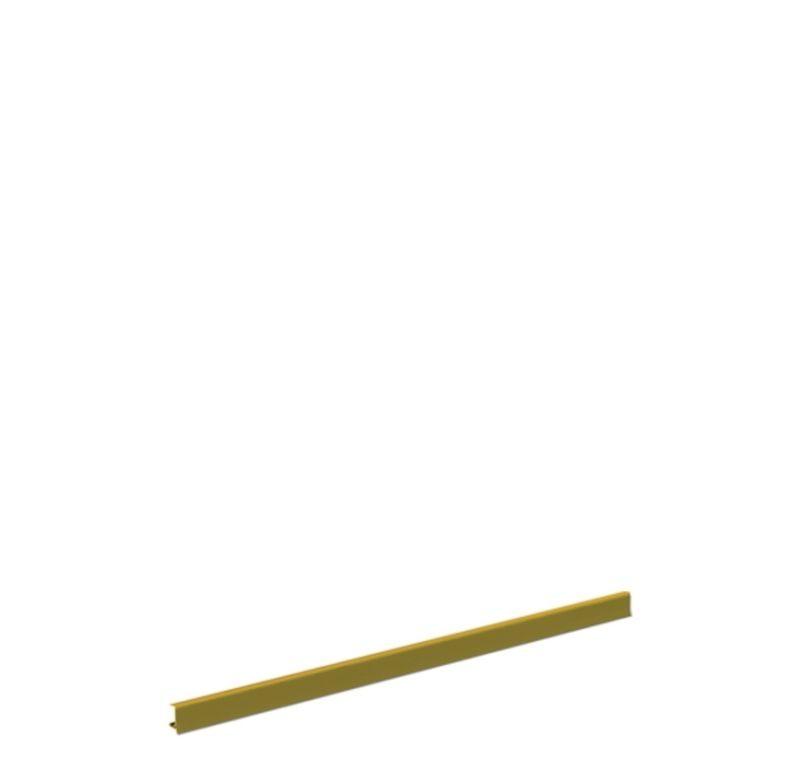 Porta Etiquetas Bandeja Gondola Fit 0,90 Amarela Amapa Pa120061-242