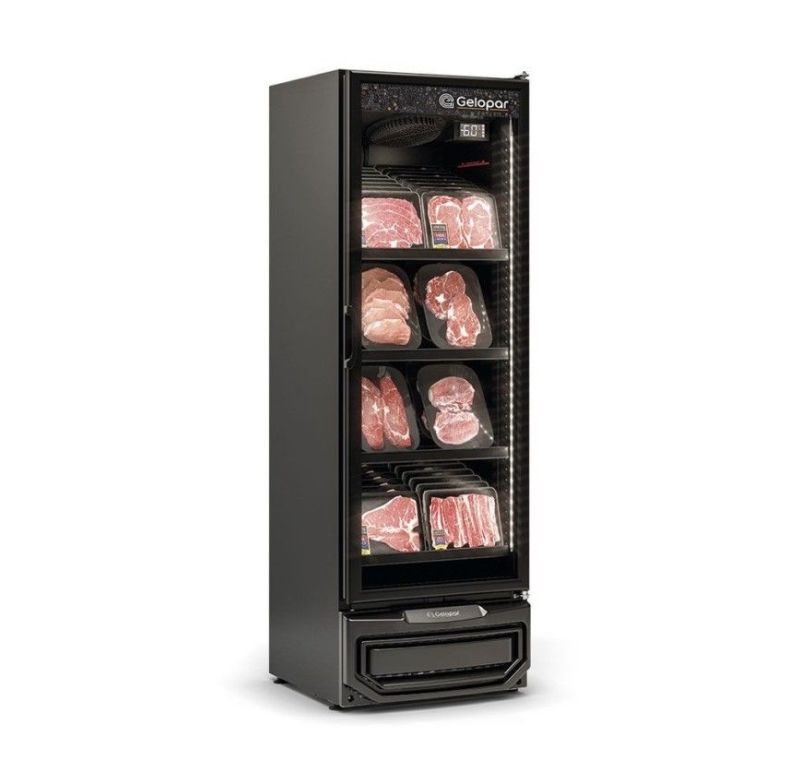 Refrigerador Vertical 220v Conv Gcbc-45 Lb-pr Gelopar 80992.09.2 Black 1 Porta