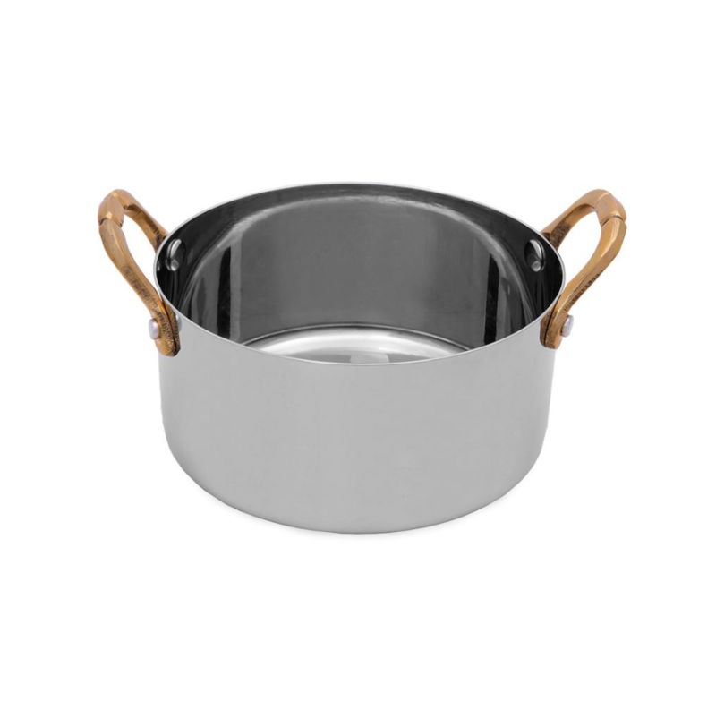Mini Cacarola Mimo An2234 8895 Redonda Inox 574ml