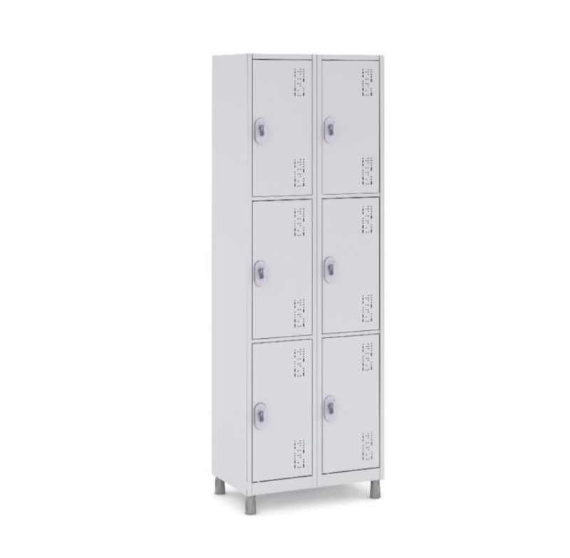 Roupeiro Locker Montavel Leve Continuacao 4 Portas C/ Pitao Wm41041epccrccr