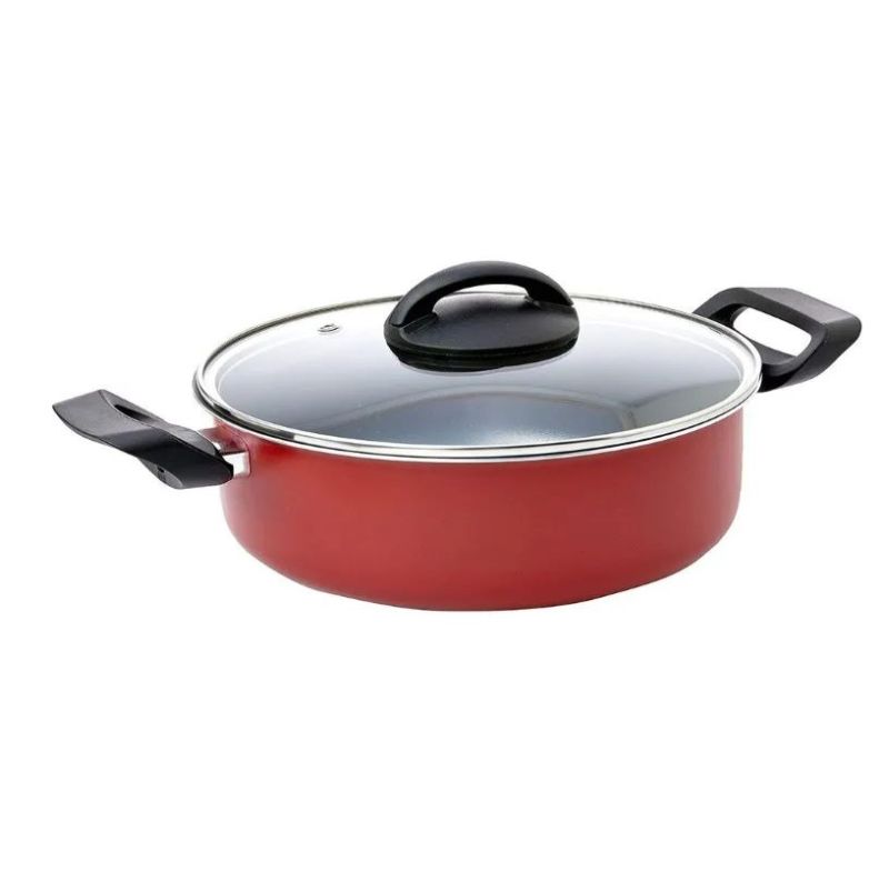 Cacarola Com Tampa Chlli Brinox 7015/463 Cereja 2,65l