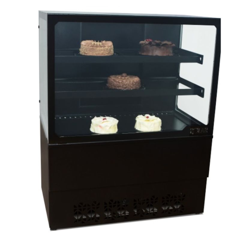 Vitrine Refrigerada 127v 1,00m New Black Polar 010201c307 Preto