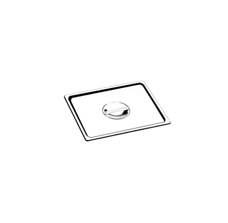 Tampa Para Cuba Gn 1/1 Sem Recorte Para Alca Brinox 1160/110 Aco Inox