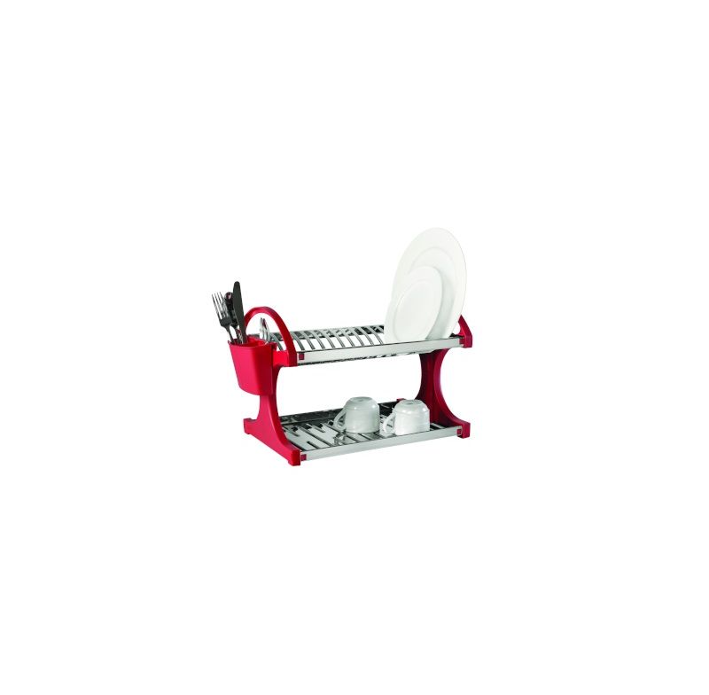 Escorredor 16 Pratos Laterais Pp Brinox 2104-251 Vrm