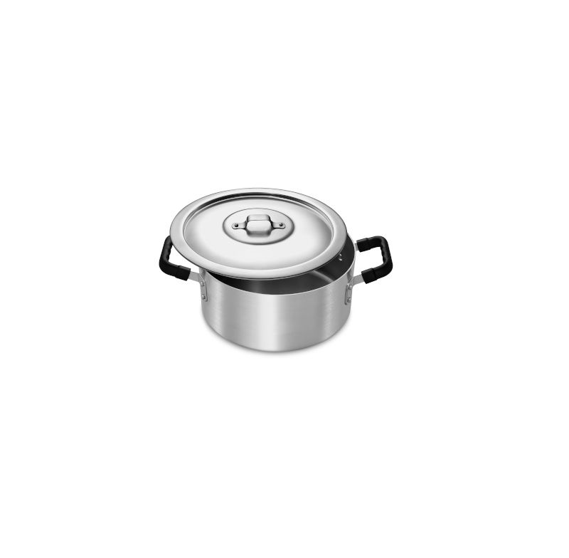 Cacarola Hotel 34 Com Tampa E Asa Baquelite Aluminio Abc 1057 14,5lts
