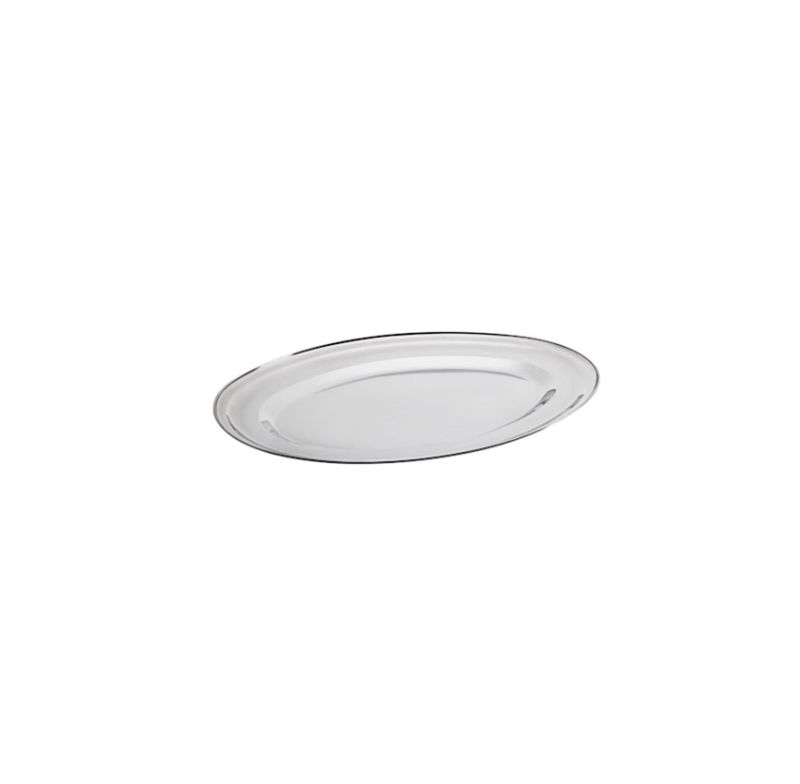 Travessa Oval Rasa Brinox 1611/030 Jornata 31cm Aco Inox