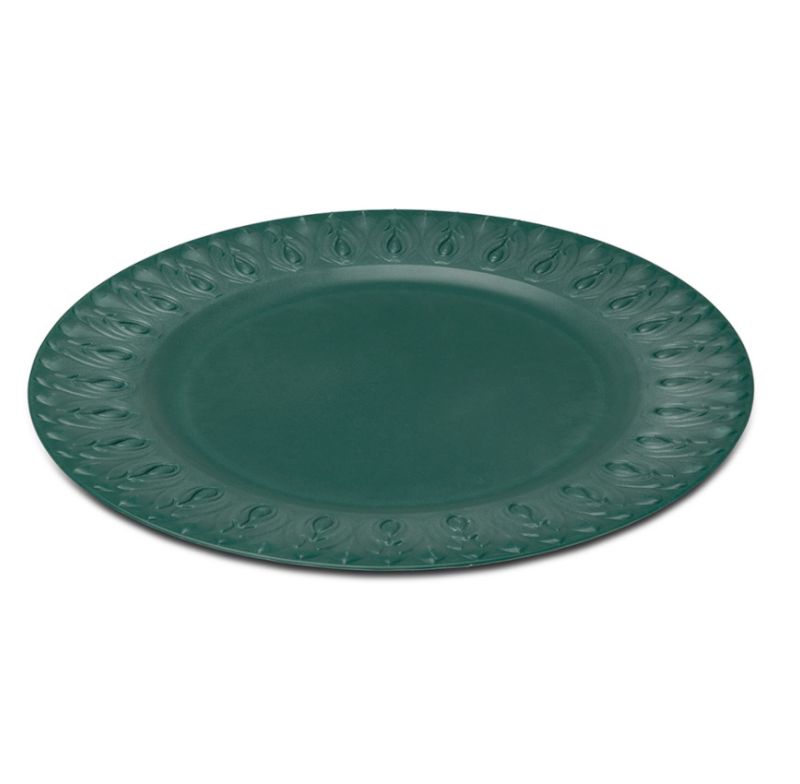 Sousplat Brinox 57738/007 Happiness 33cm Verde