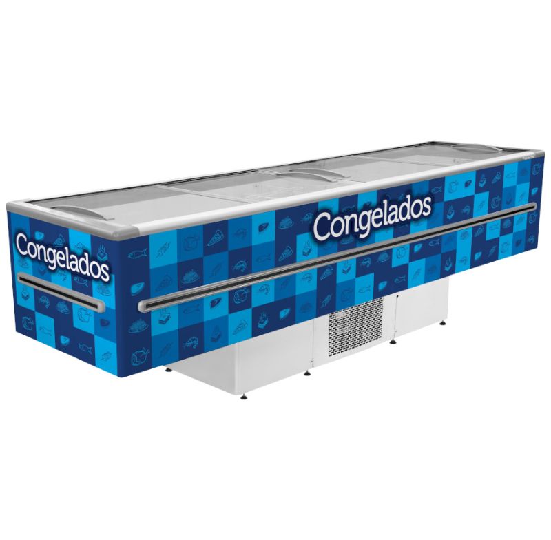Conservador Ilha 820l 220v Az Fricon Iced820-2v017 Led