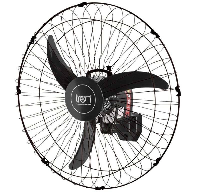 Ventilador Oscilante Parede Bivolt 50cm C1 At Tron 51.01-1121 Preto 140w