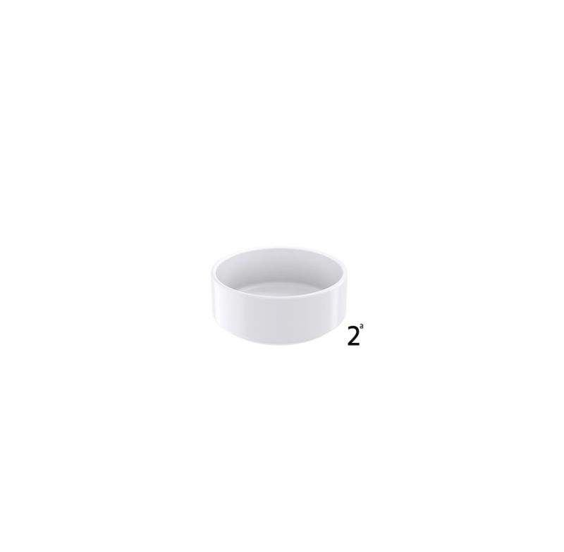 Tigela De Porcelana Paola 10cm Tramontina 96900049 Empilhavel Hs