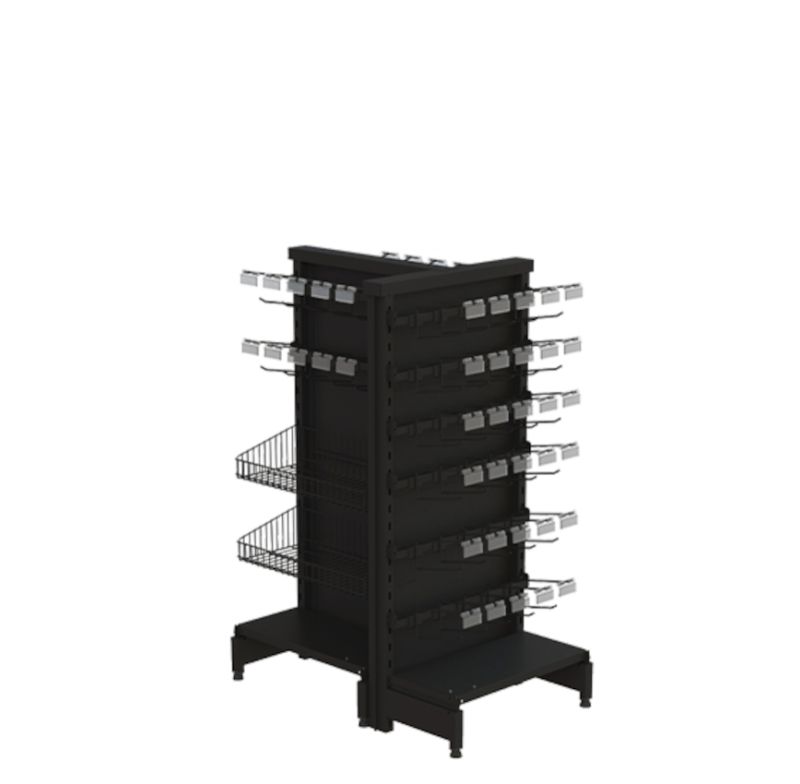 Check Stand Premium 1,10x0,84x0,56 Amapa Pa010047-381 Preto