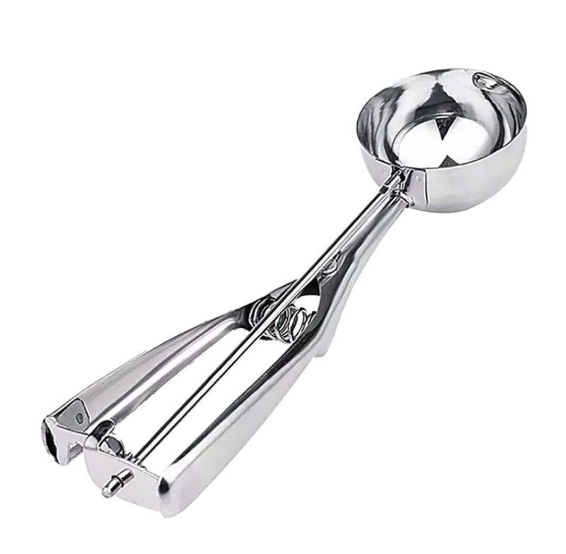 Colher Para Sorvete Com Ejetor Inox Yangzi 26919