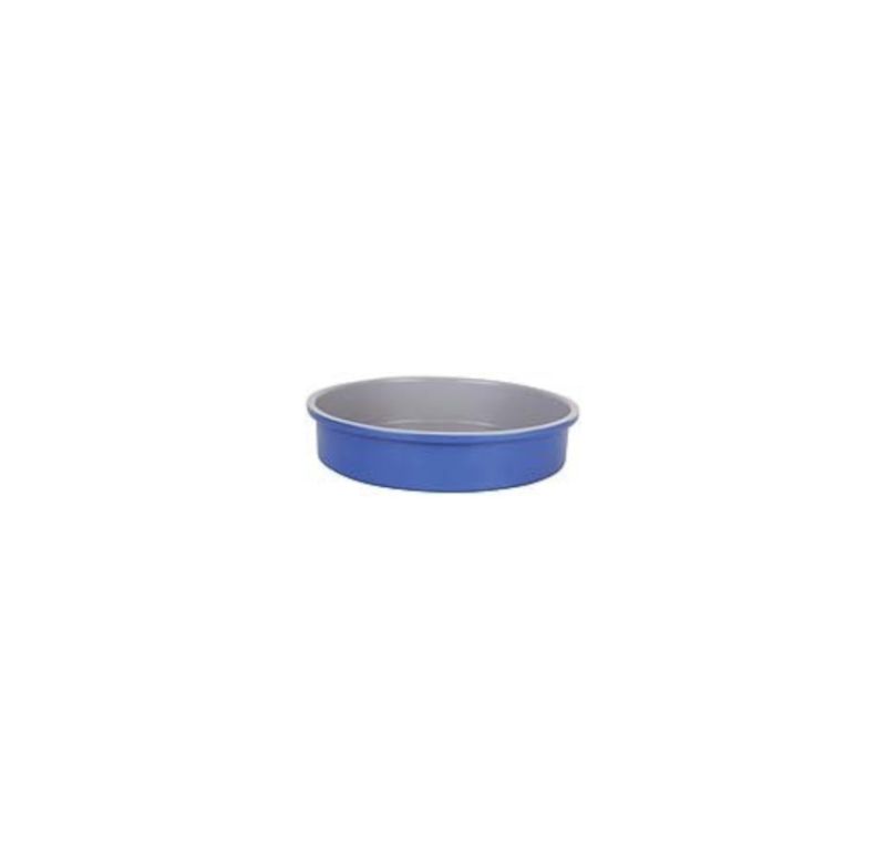 Forma Redonda Matte Blue 22,7x5,2cm Yangzi 29955