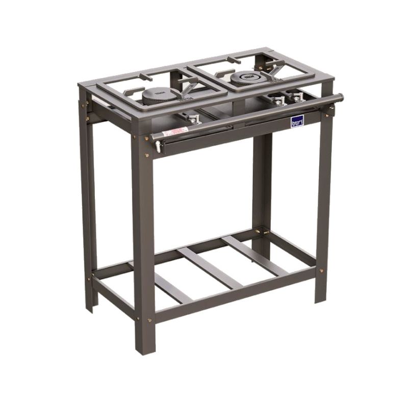 Fogao Ind. N.e 2b 1qs 1qd P/p Tron 51.09-0137 Prep Forno Grafite