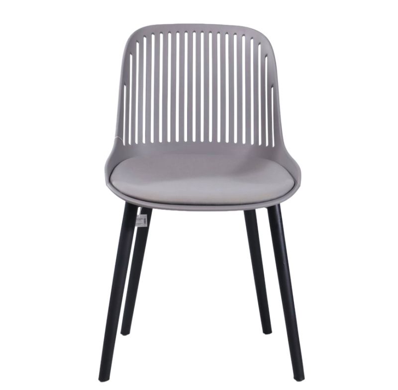 Cadeira Union I-25as242gray Assento Almofadado Cinza