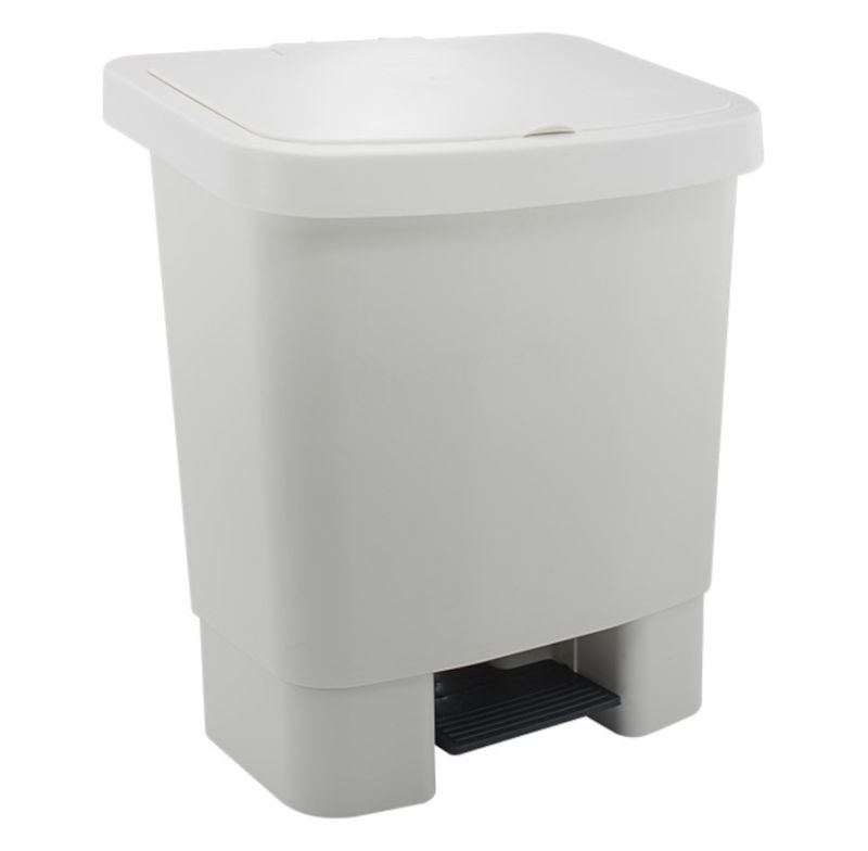 Lixeira Plastica Dellaplast Lx25 Branca 25l