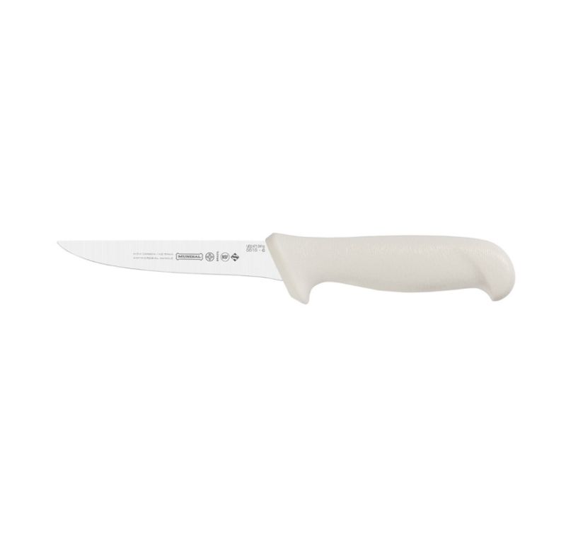 Faca Desossa Fio Liso 5515-6 15,2cm Mundial 551501901 Branca