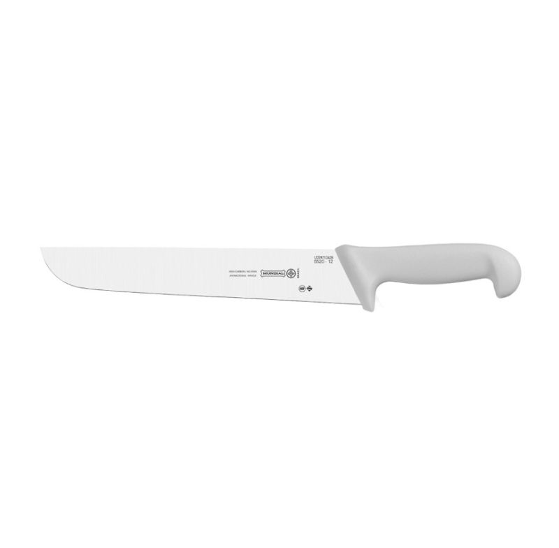 Faca Cozinha Fio Liso 5520-12 Branca 30,5cm Mundial 5520040010000