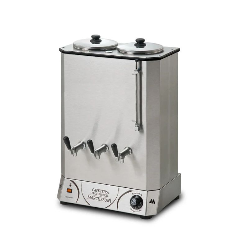 Cafeteira Profissional 220v Marchesoni Cf.4.822 2 Res. 8l Cd
