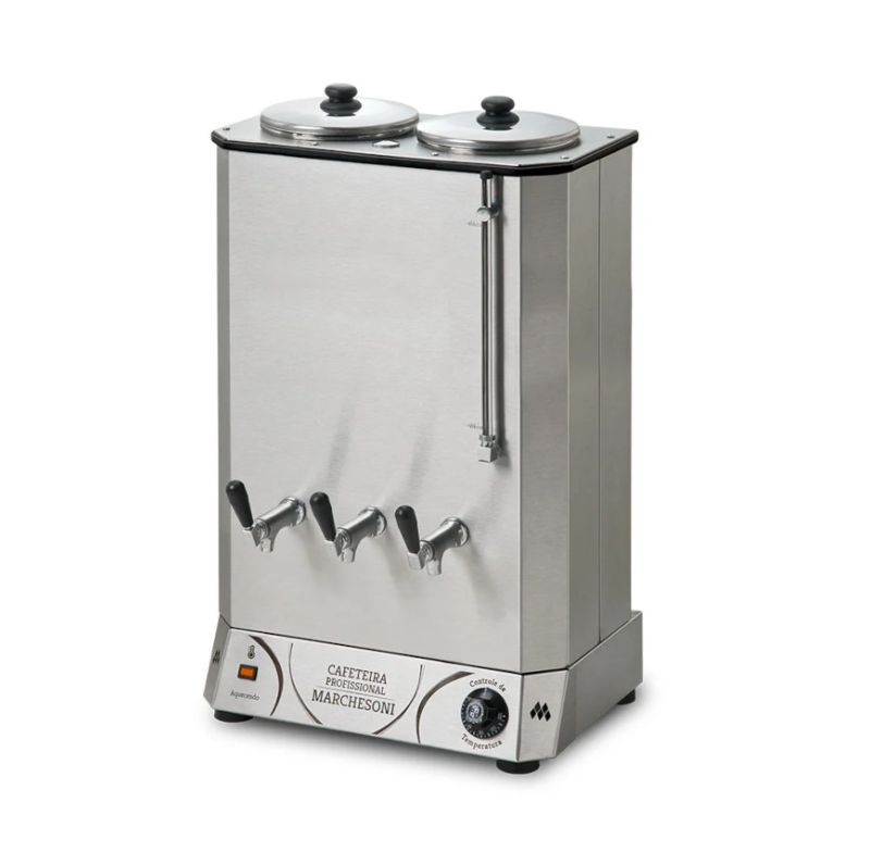 Cafeteira Profissional Marchesoni Cf.4.121 2 Reservatorio 10 Litros Cada 127v