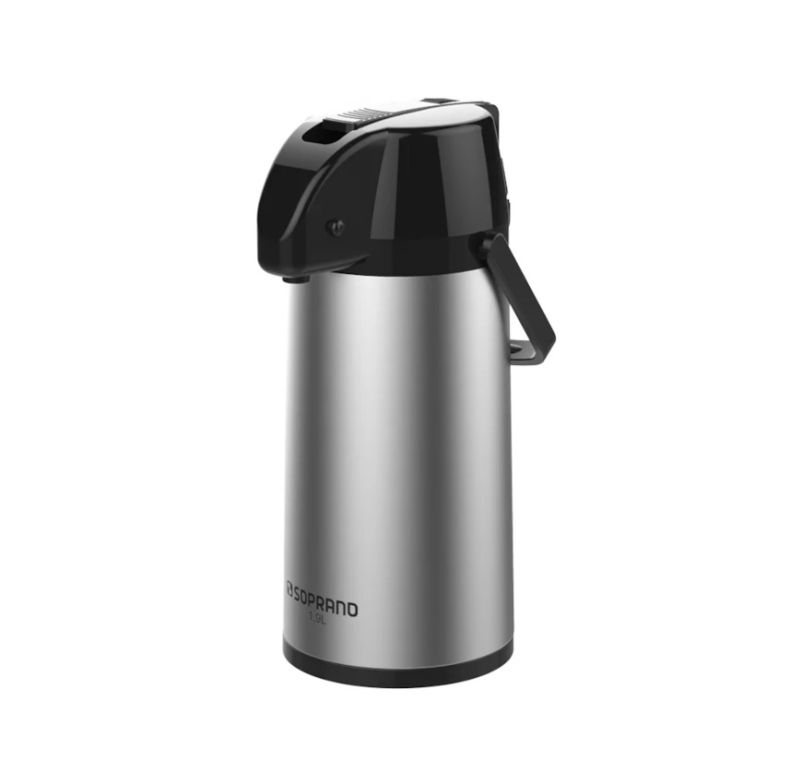 Garrafa Termica 1,9l Exclusiva Soprano 09510.26 Inox-preto