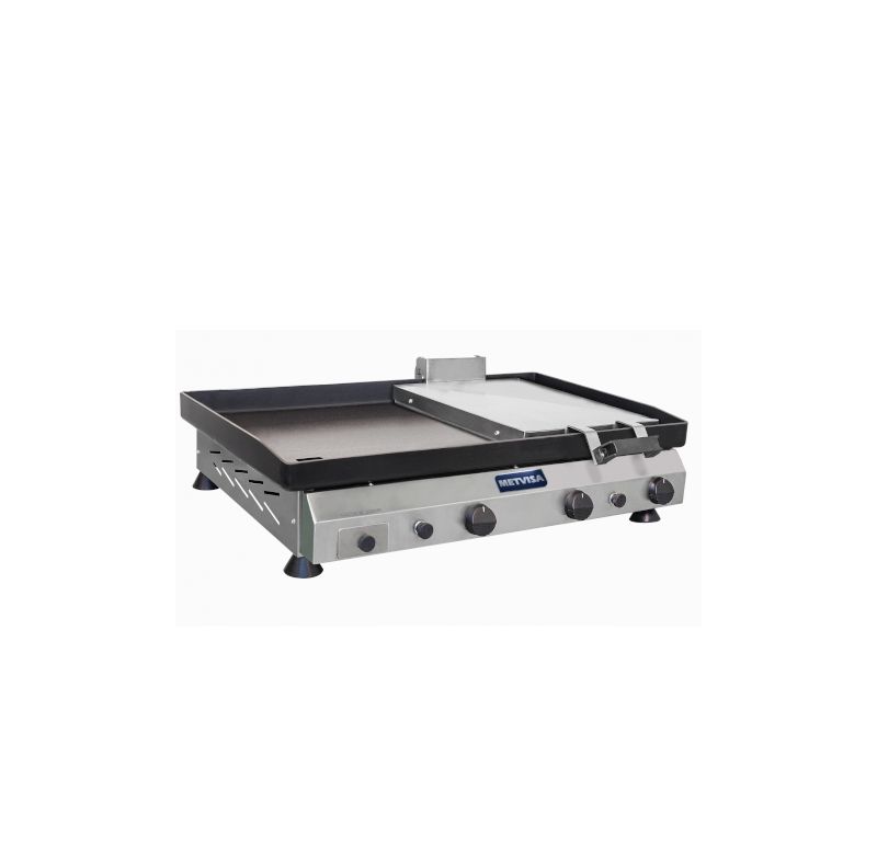 Chapa Bifeteira Gas 80cm Metvisa Cfgp08 Com Prensador