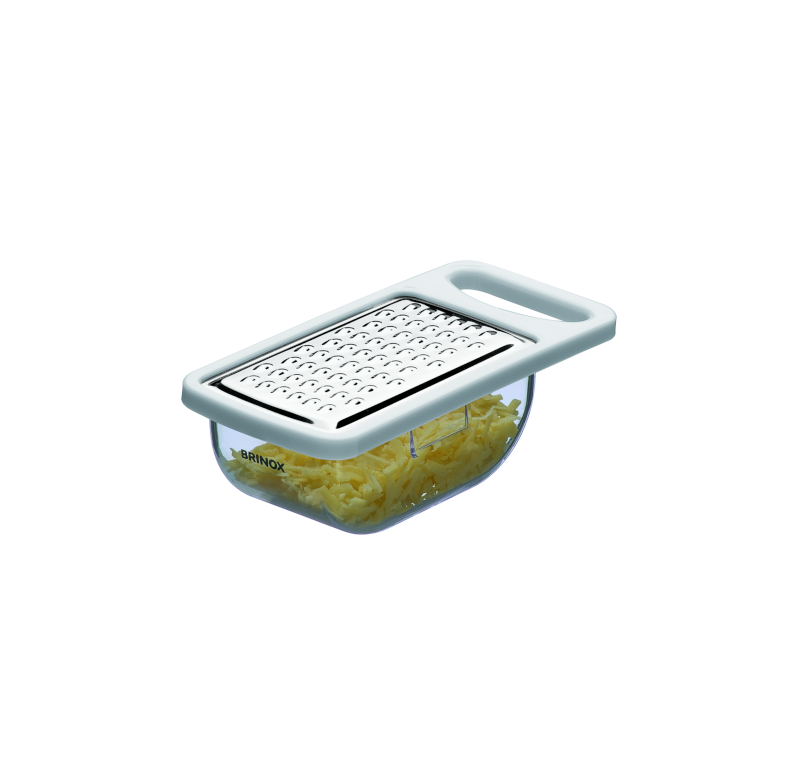 Ralador Com Pote Coletor Top Pratic Brinox 2204/313 Branco