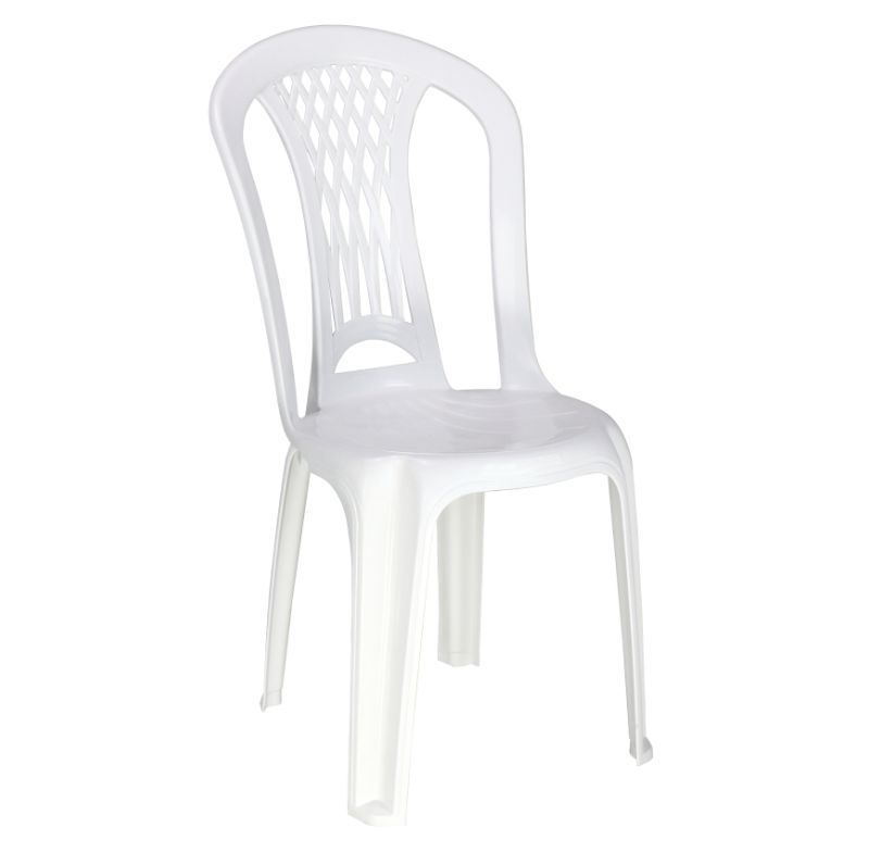 Cadeira Plastica Bistro Laguna Basic Tramontina 92014010 Branca
