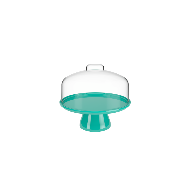 Boleira Cake Com Cupula Brinox 10110/0129 25cm Verde