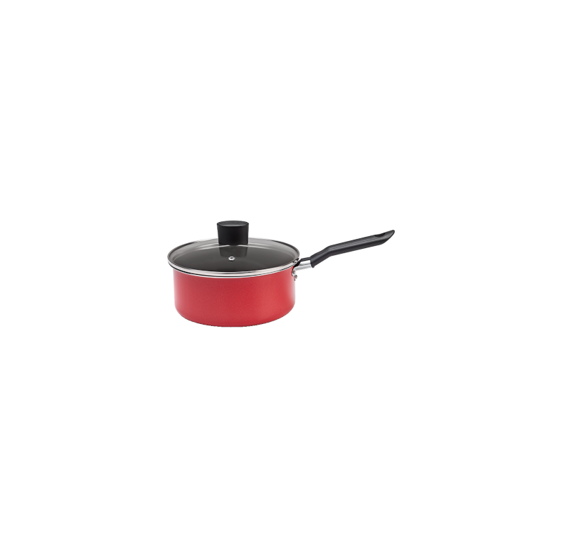 Panela Com Tampa Brinox 7001/357 Garlic 1,75l Vermelha