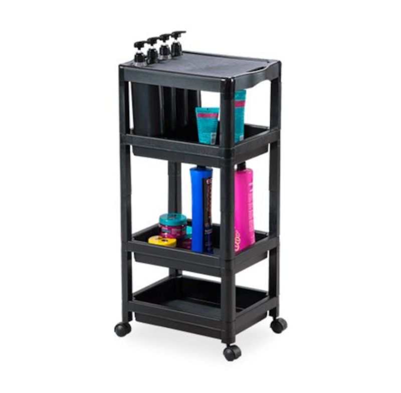Carro Porta Shampoo Viena Dompel 3630 Preto