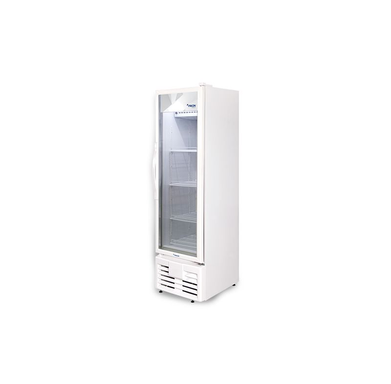 Refrigerador Vertical Fricon Vcfm284-2v000 Porta Vidro Branco 220v