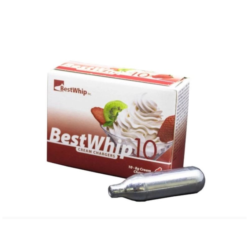 Kit Com 10 Cap De Gas Best Whip Cap N2o P/chantilly