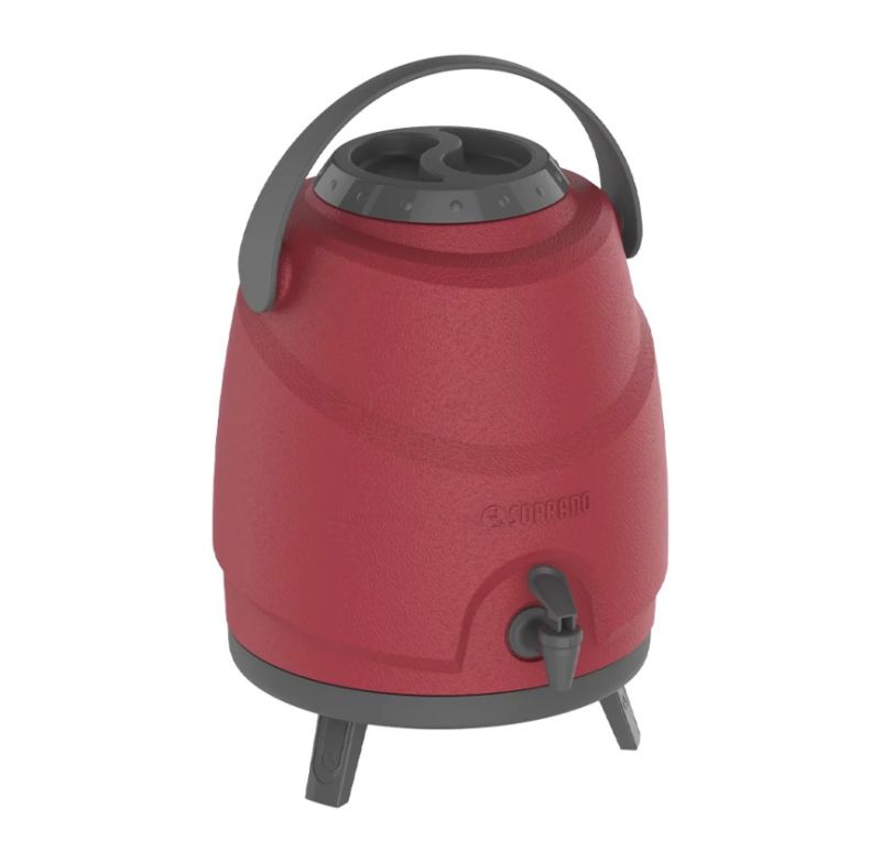 Botijao Estacionario 9l Aspen Soprano 09000.0017 Vermelho