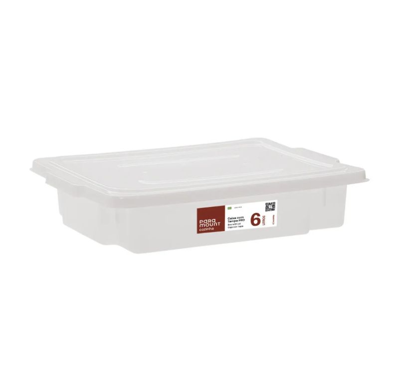 Caixa Organizadora Pro 6l Paramount 527 Com Tampa