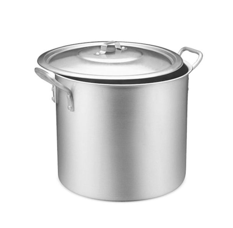 Caldeirao Hotel Premium 40 Aluminio Abc 966 Com Tampa 45,2 Lts