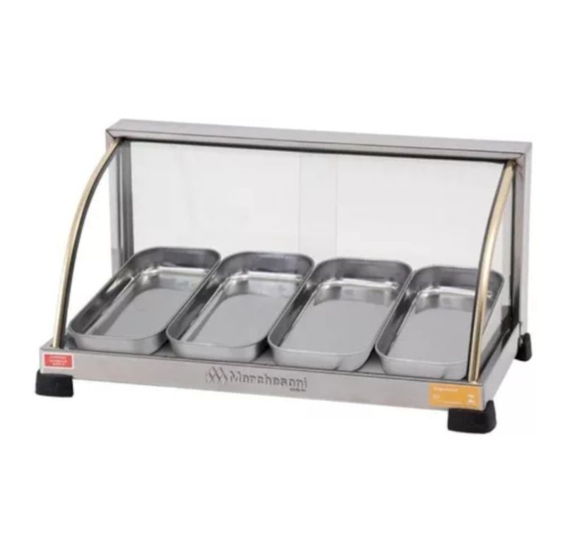 Estufa Ouro Curva 127v Marchesoni Ef.2.041 4 Bandejas