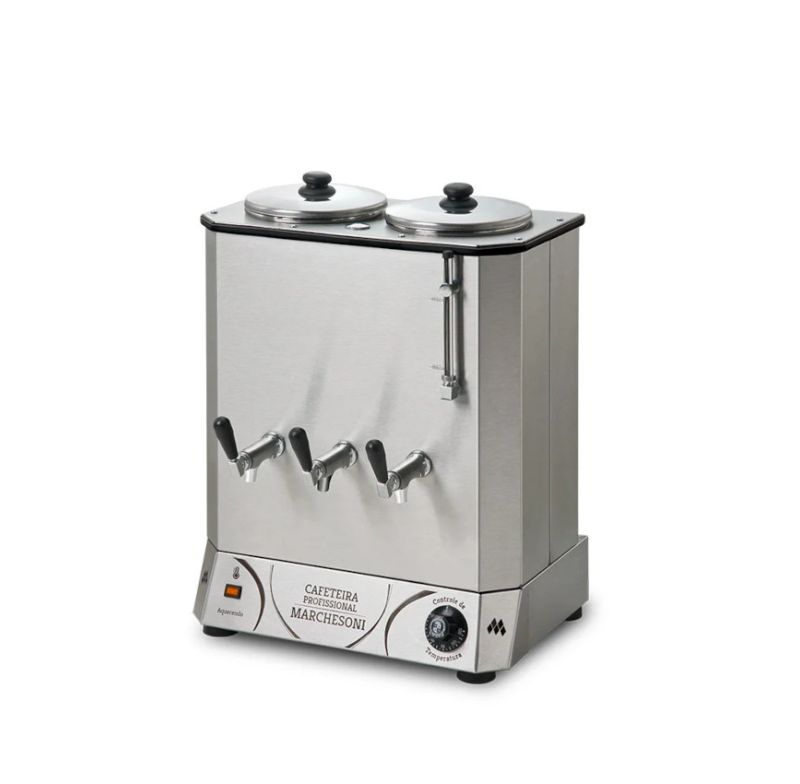 Cafeteira Profissional Marchesoni Cf.4.421 2 Reservatorio 4l Cada 127v