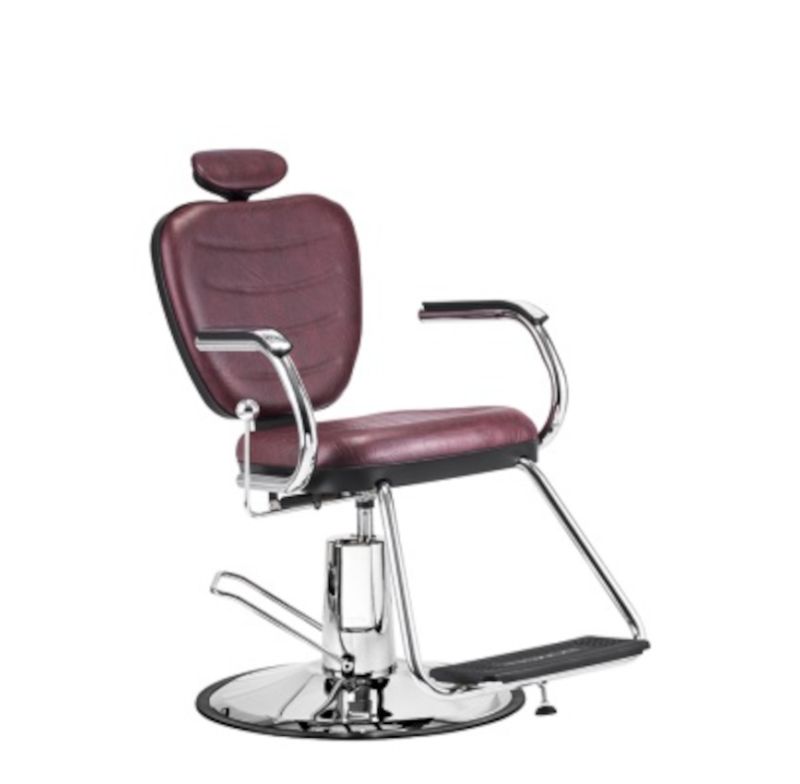 Cadeira Top Barber Dompel 3791 Vermelha