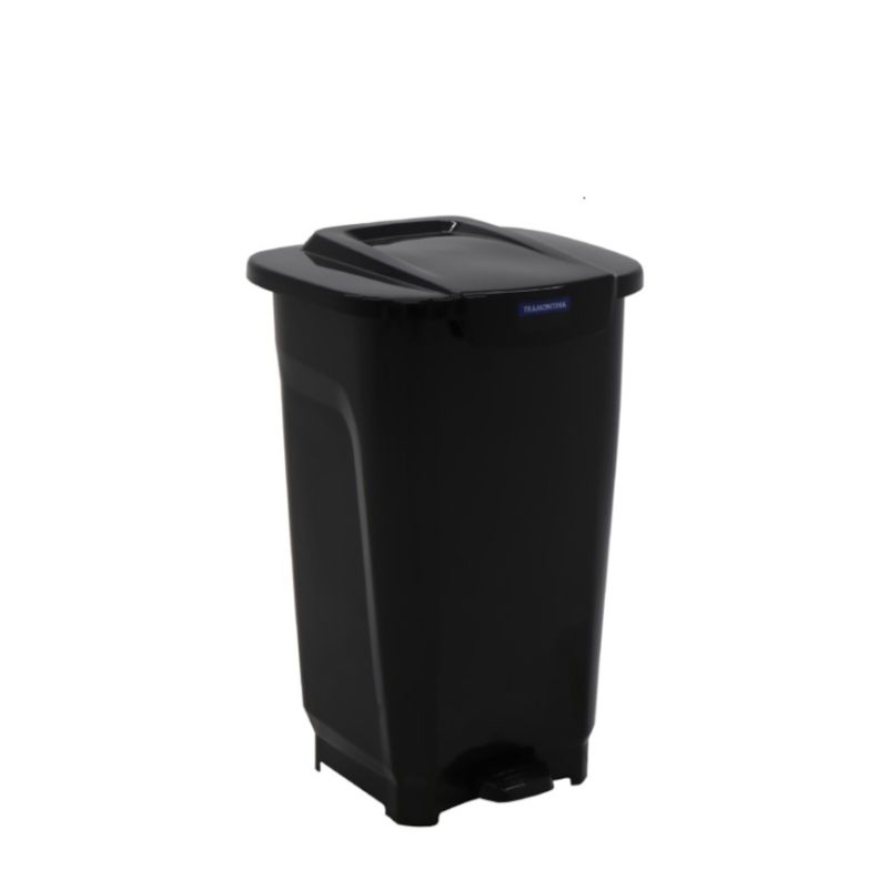 Lixeira T-force Basic 50l Tramontina 92813009  Preto