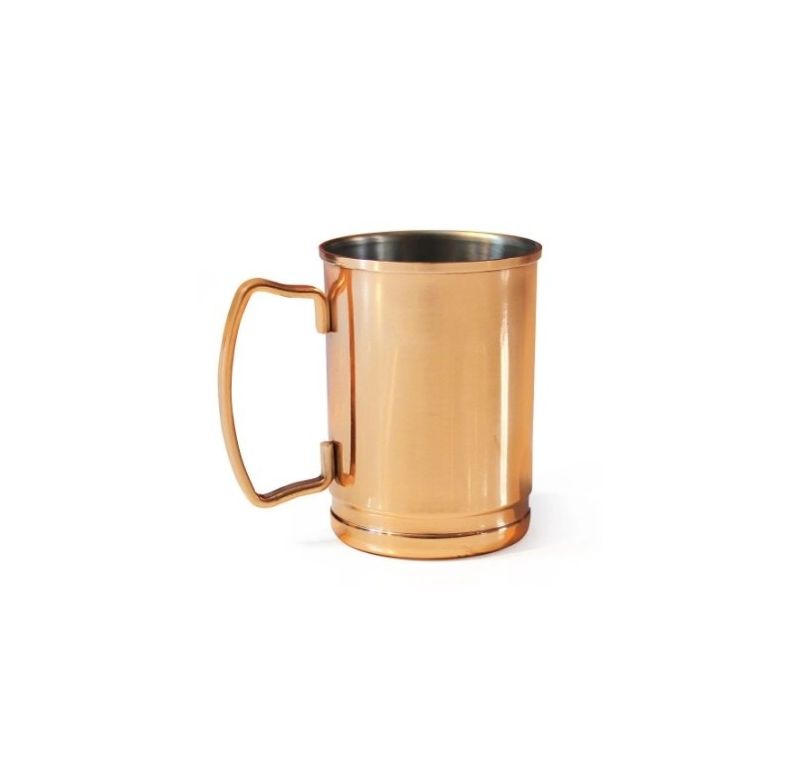 Caneca Reta Moscow Mule Barpro A024e 360ml Inox - Cobre