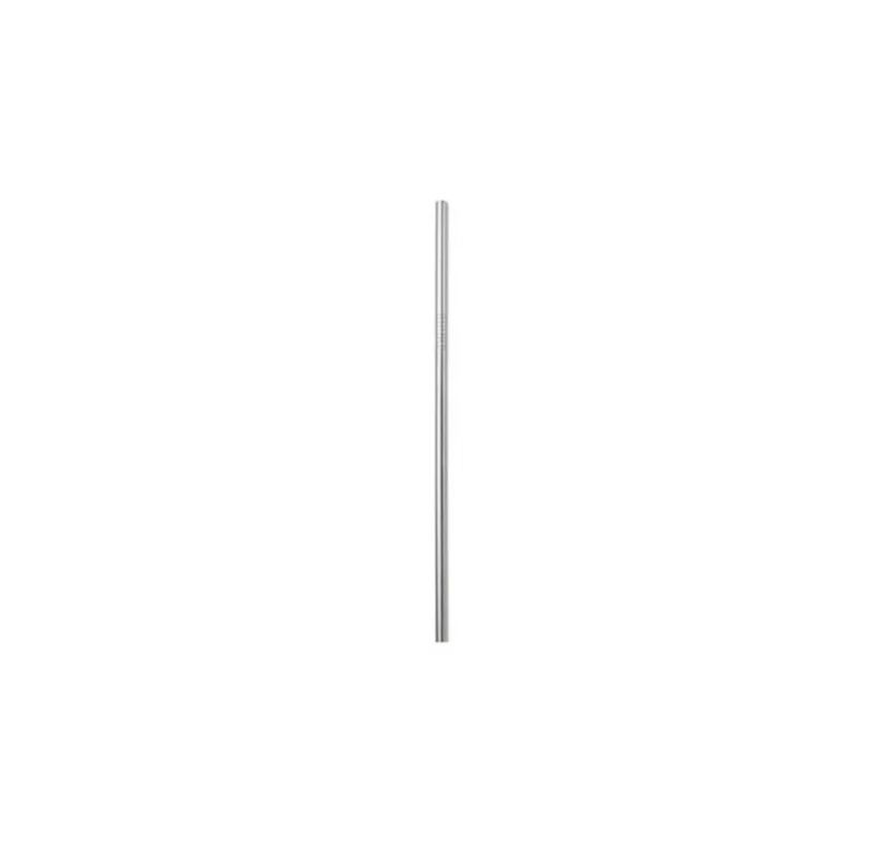 Canudo Aco Inox Reto 0,6mm 20cm Barpro D014-b