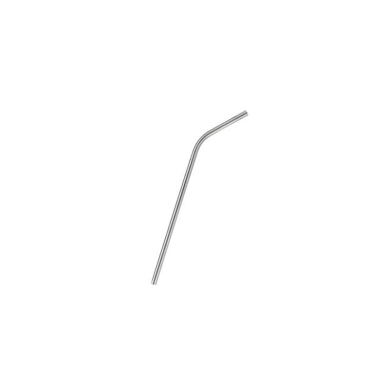 Canudo Barpro D015-b Aco Inox Curvado 0,6mm 20cm