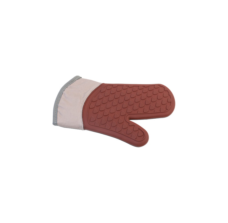 Luva Silicone E Tecido Chocolate Glace  Brinox 3500/301