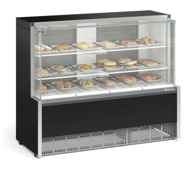 Vitrine Estufa Meqa-140r-pr 127v Gelopar 80799091 Com Bandeja