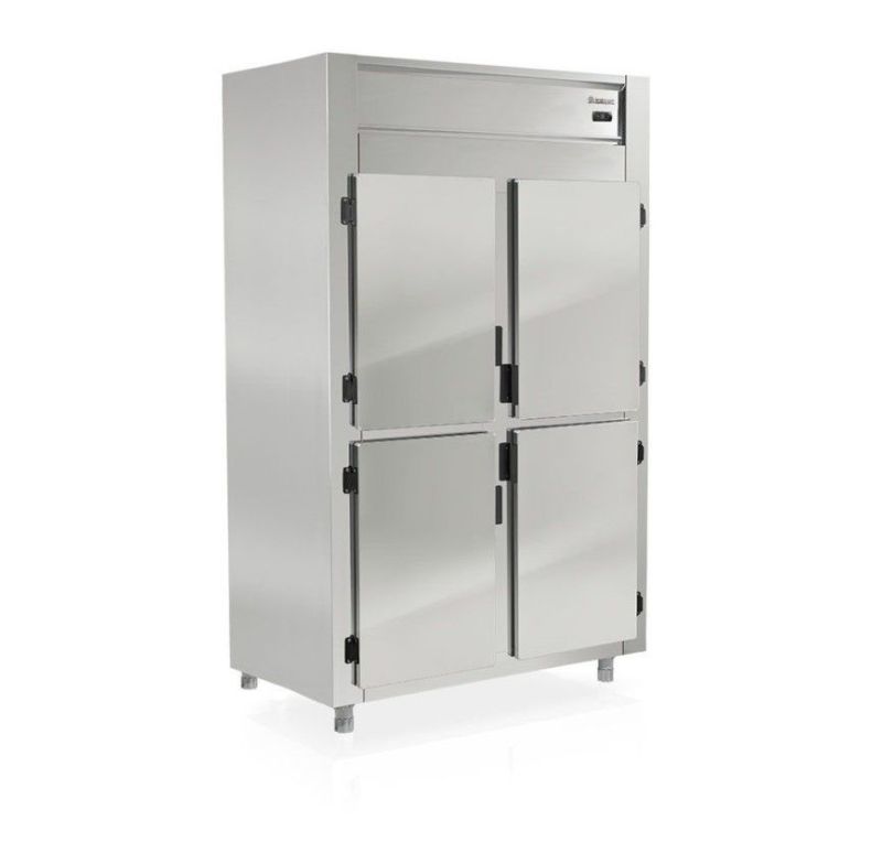 Conservador Comercial Gccp-4p-ai 220v Gelopar 80626.01.2 Inox 4p