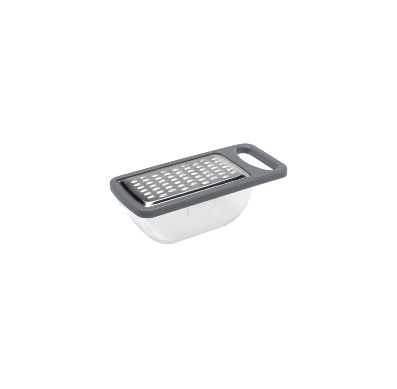 Ralador Com Pote Coletor Top Pratic 13,5cm  Brinox 2204/327 Inox