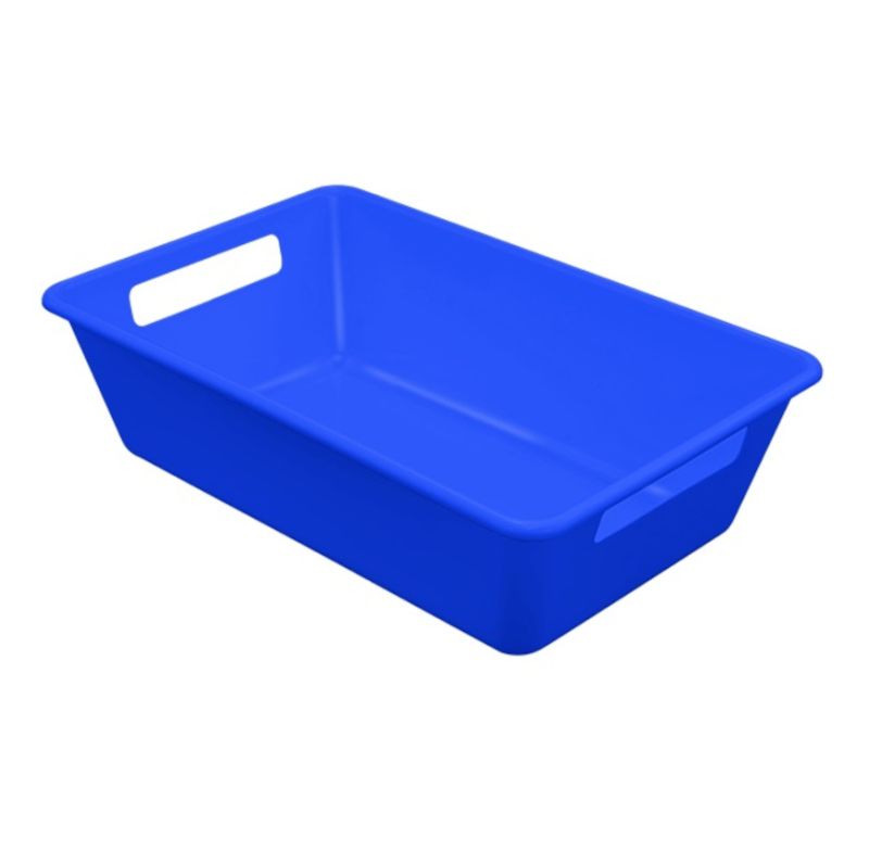 Bandeja Organizadora Dellaplast Bj03 1000.07 Azul Padrao 3l