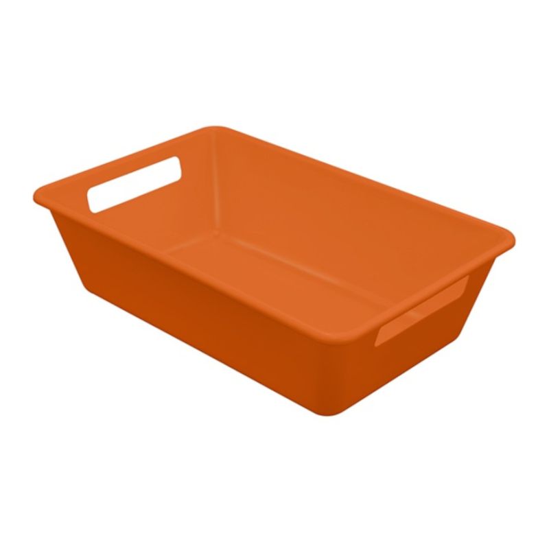 Bandeja Organizadora Bj03 Dellaplast 1000.12 Laranja 3l
